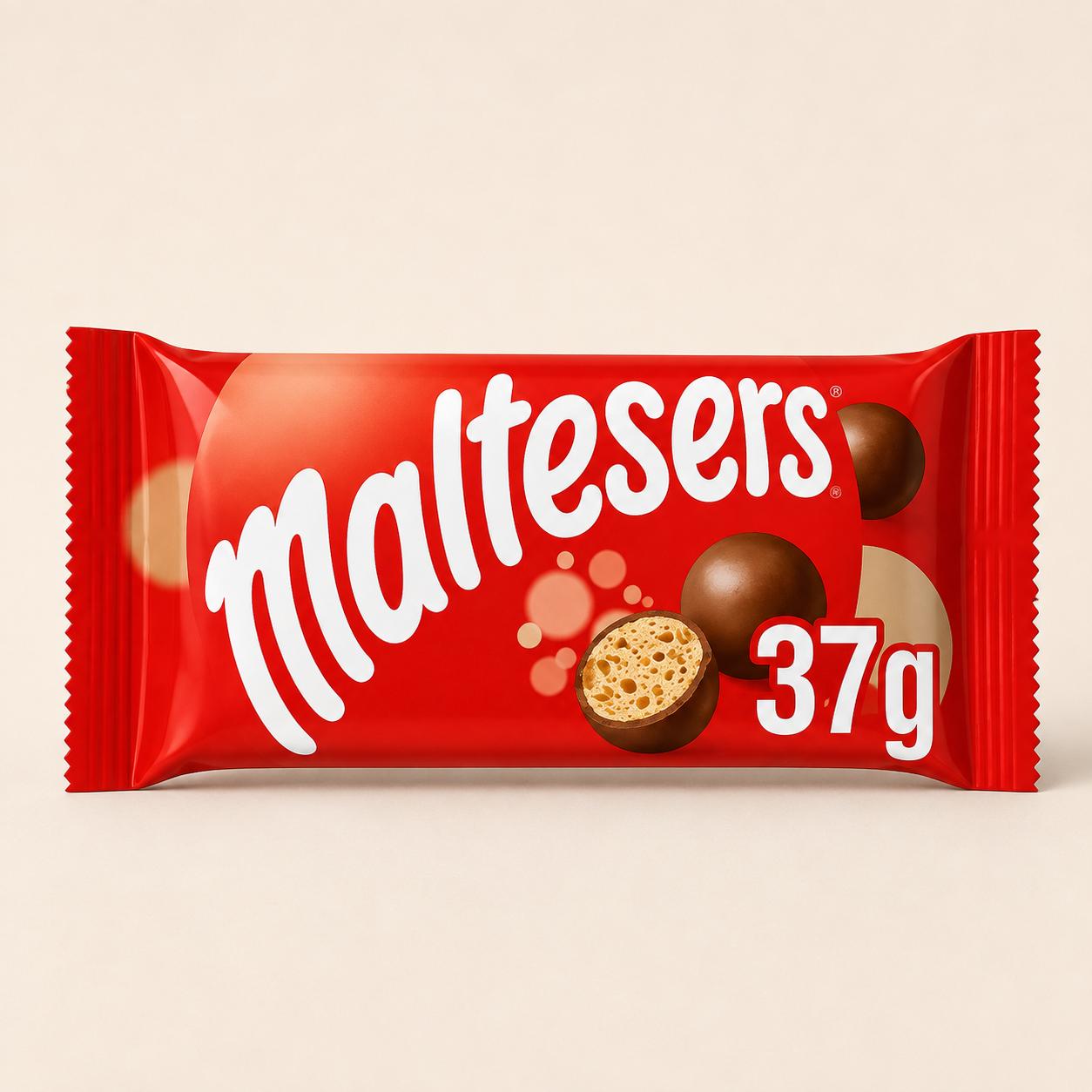 Maltesers crunchy malt milk chocolate treats from Trelluna