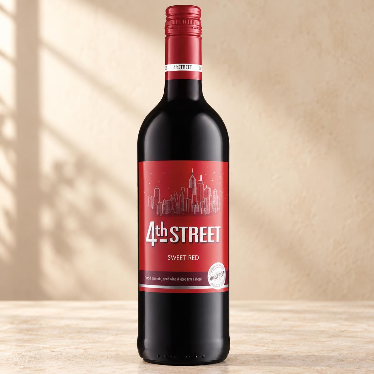 4th Street Sweet Red Wine 75cl bottle
