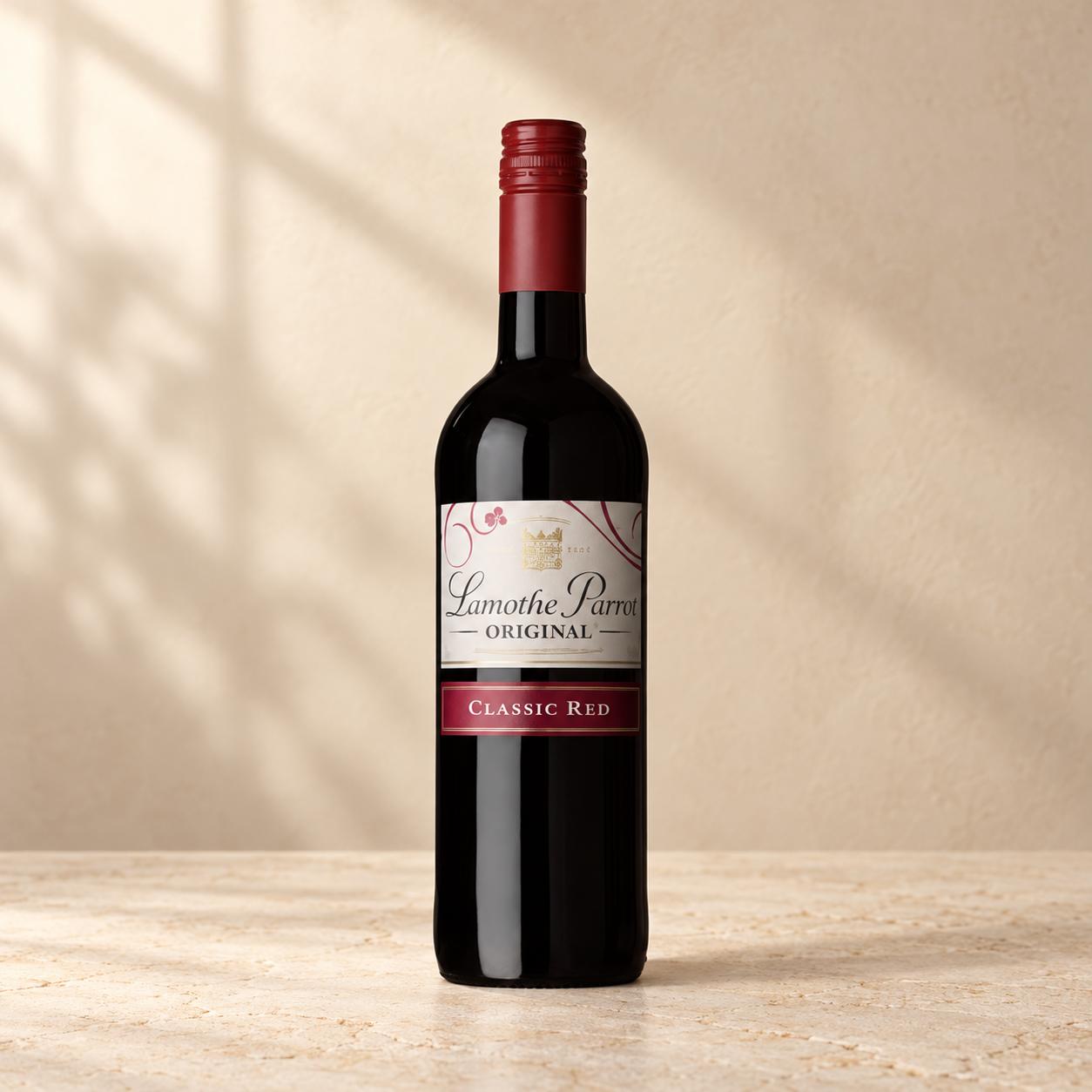 Lamothe Parrot Classic Red Wine 75cl bottle
